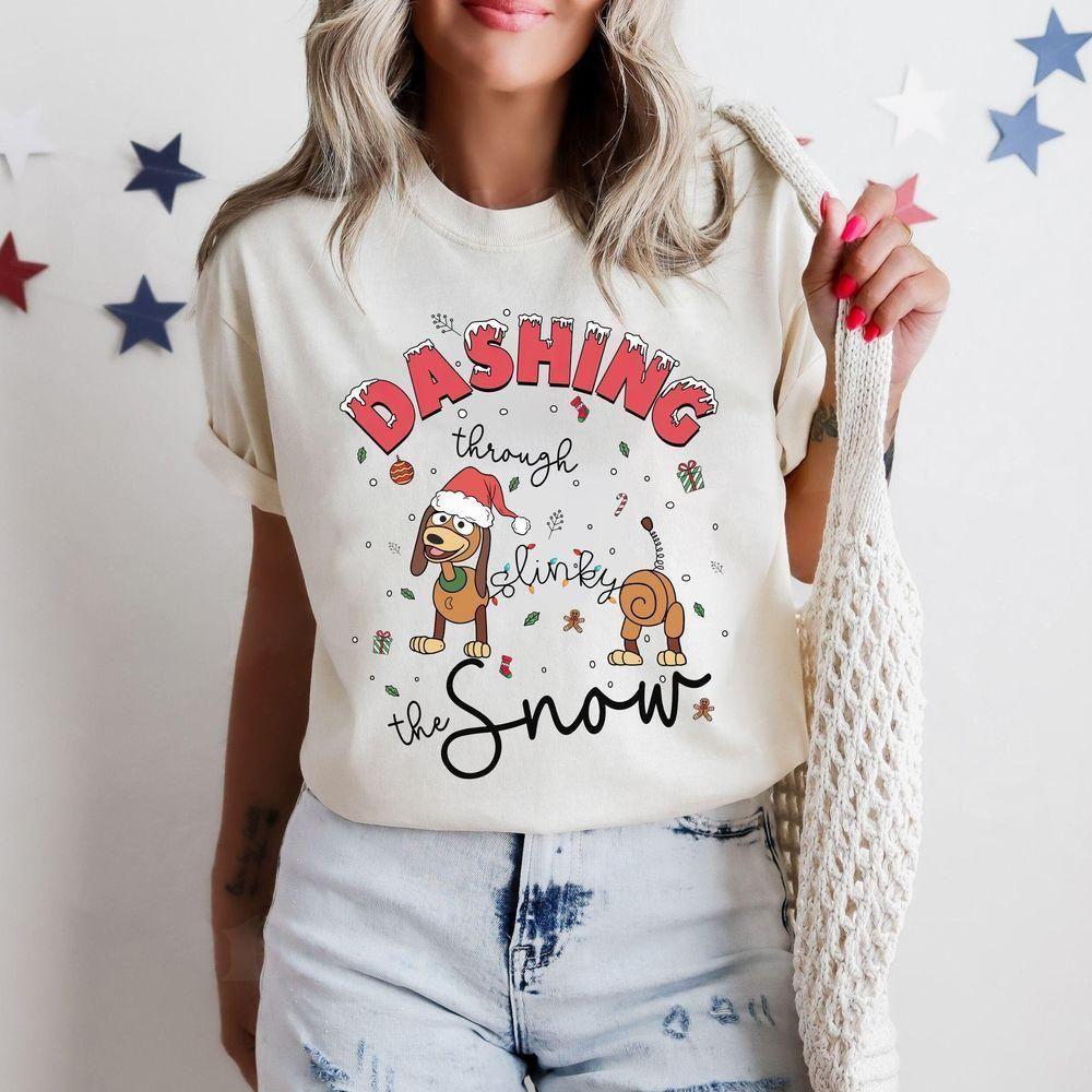 Toy Story Slinky Dashing Through The Snow Christmas Vuitino Merch Toy Story Slinky Dashing Through The Snow Christmas Vuitino Merch